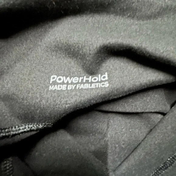 Women’s Fabletics Full Length Black Leggings Size 3XL - Picture 4 of 4